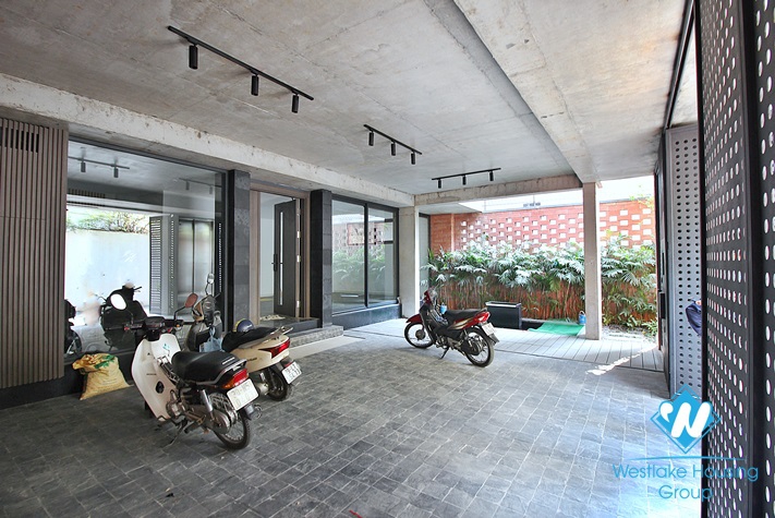 A wonderful new villa having nice outside space for rent in Tay Ho, Hanoi, Vietnam